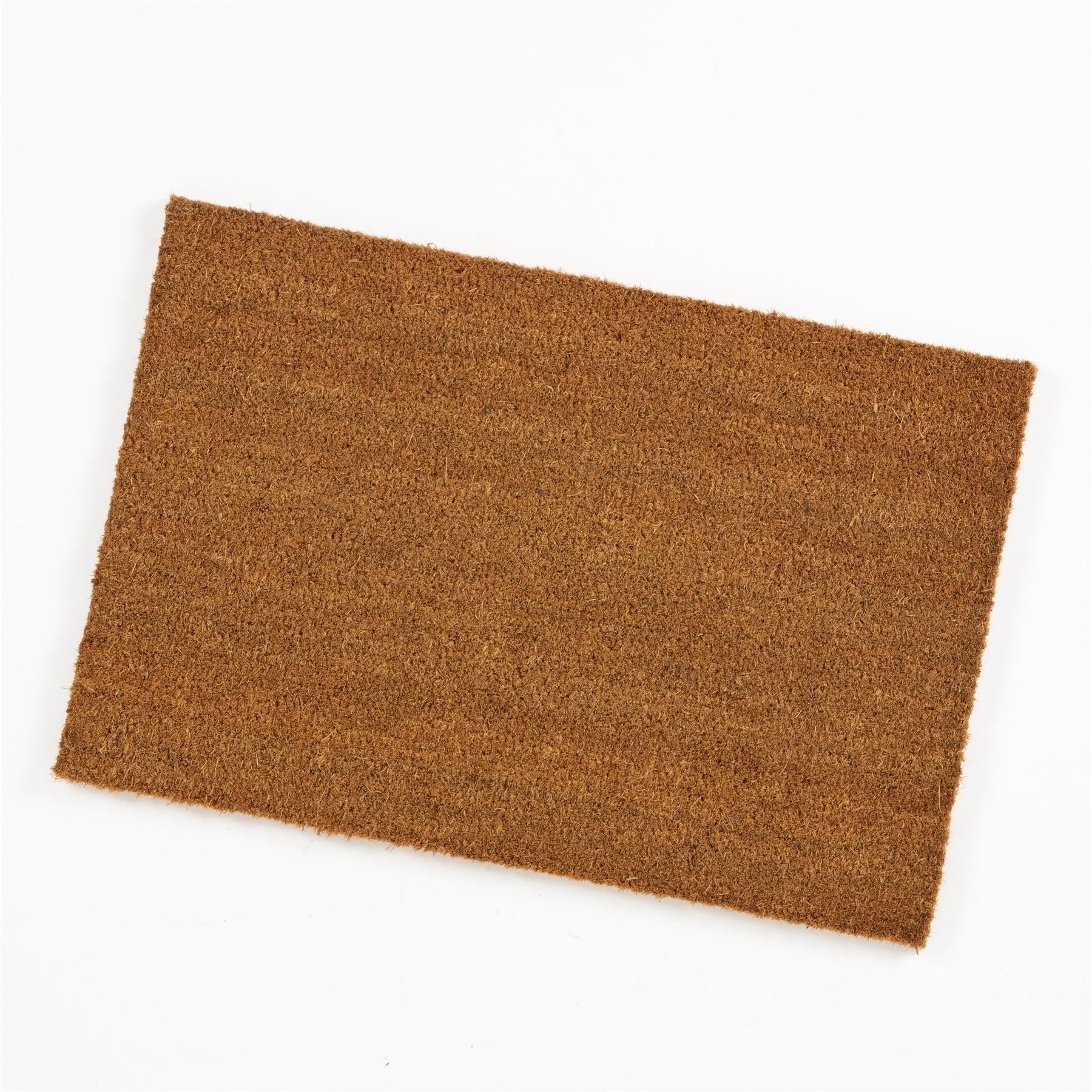 Astley Plain PVC Backed Coir Natural Doormat