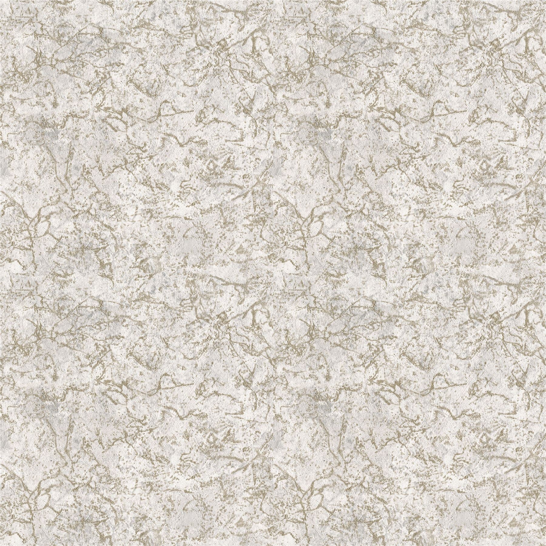 Textured Marble Grey / Gold Wallpaper