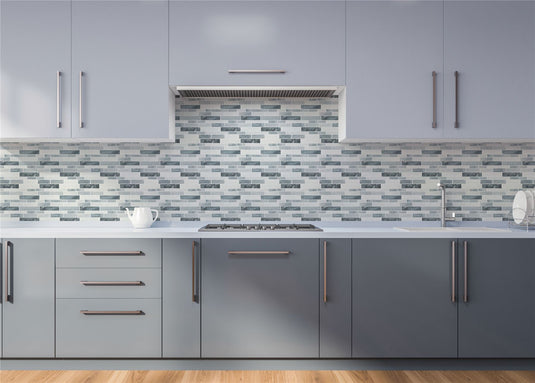 Wall Tile Slate 30.5x30.5cm Grey (5 Tiles Per Pack)