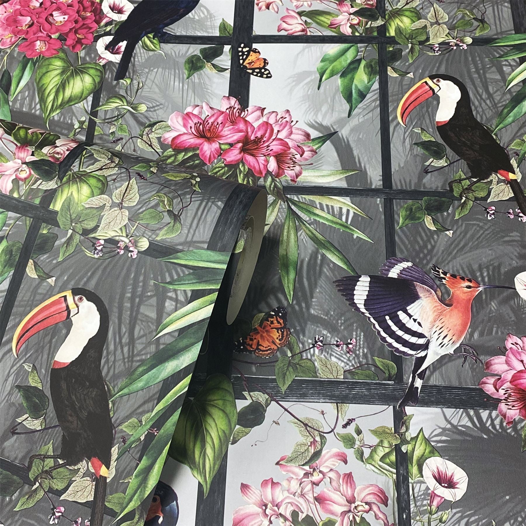 Cuban Tropicana Multi Wallpaper