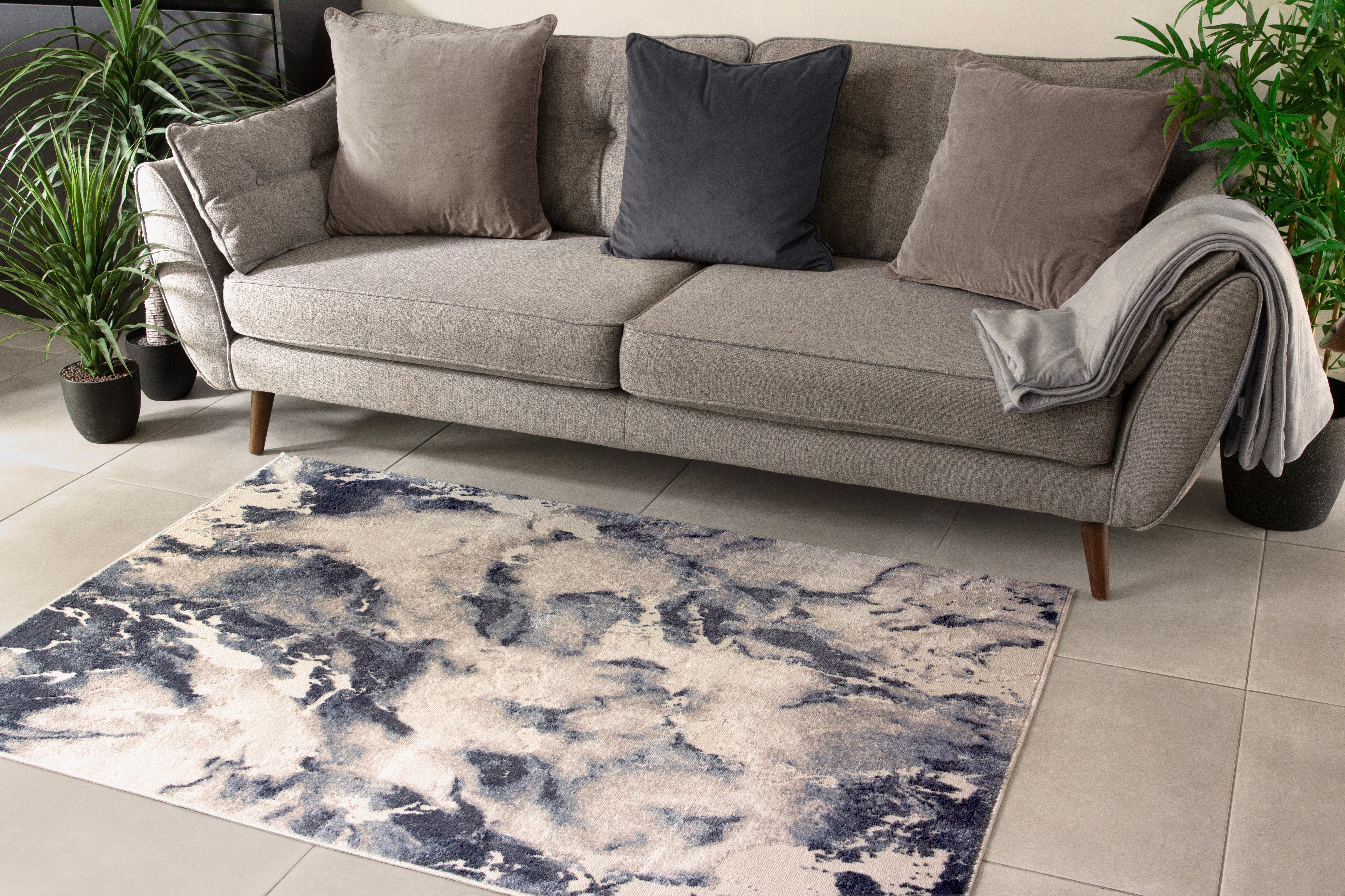 Muse Bahia Marble Navy Rug