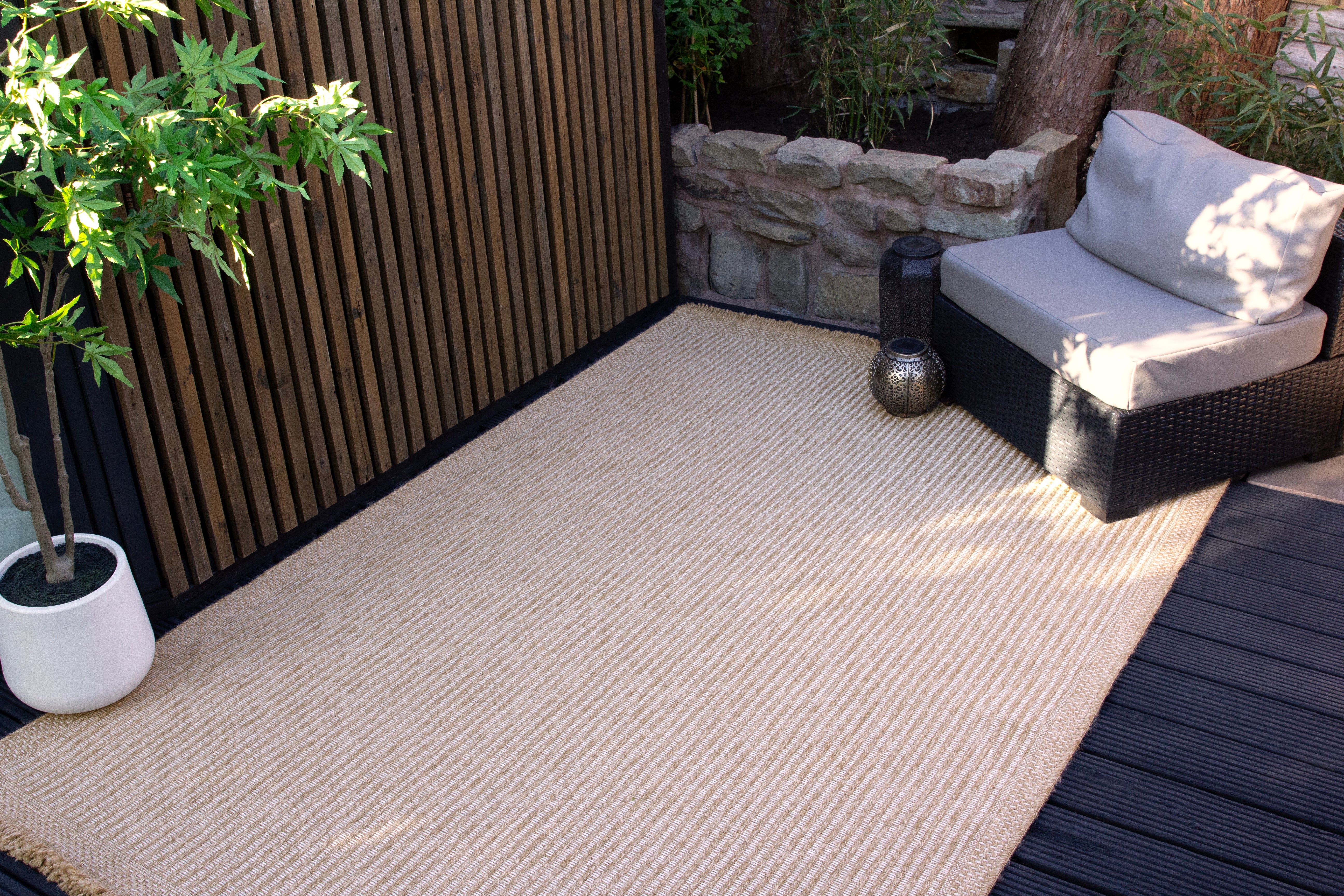 Jute Effect Weave Rug