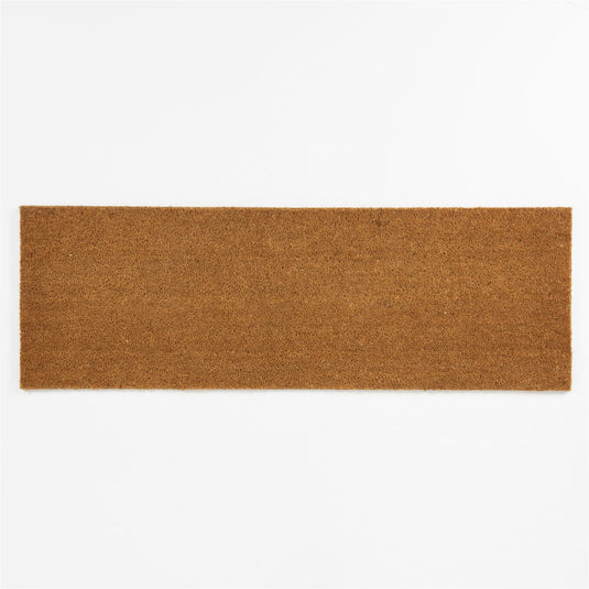 Astley Plain PVC Backed Coir 40x120cm Natural Doormat