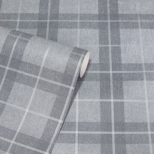 Heritage Check Grey/Silver