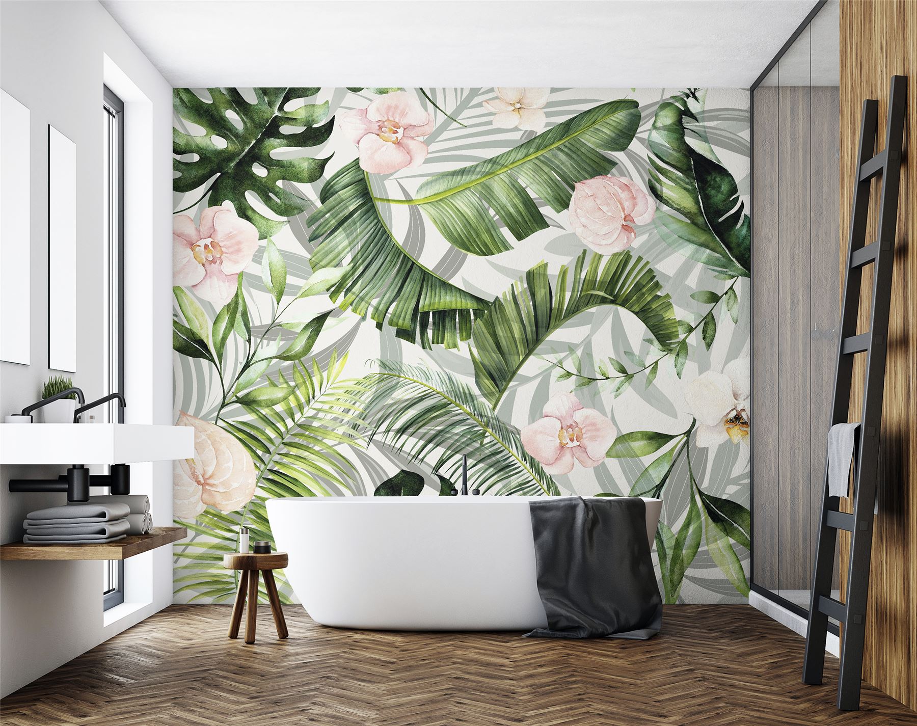 Bright Tropic Mural 3 x 2.8m sw12