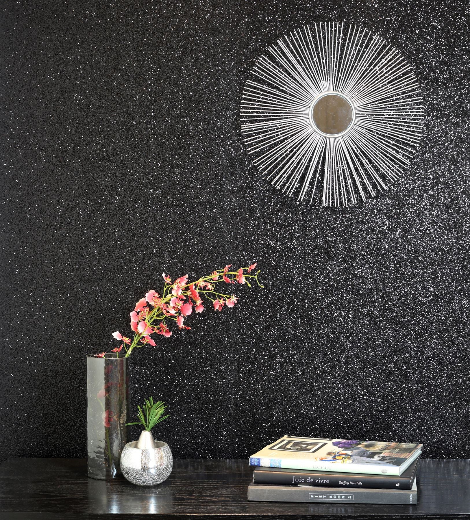 Sequin Sparkle Black