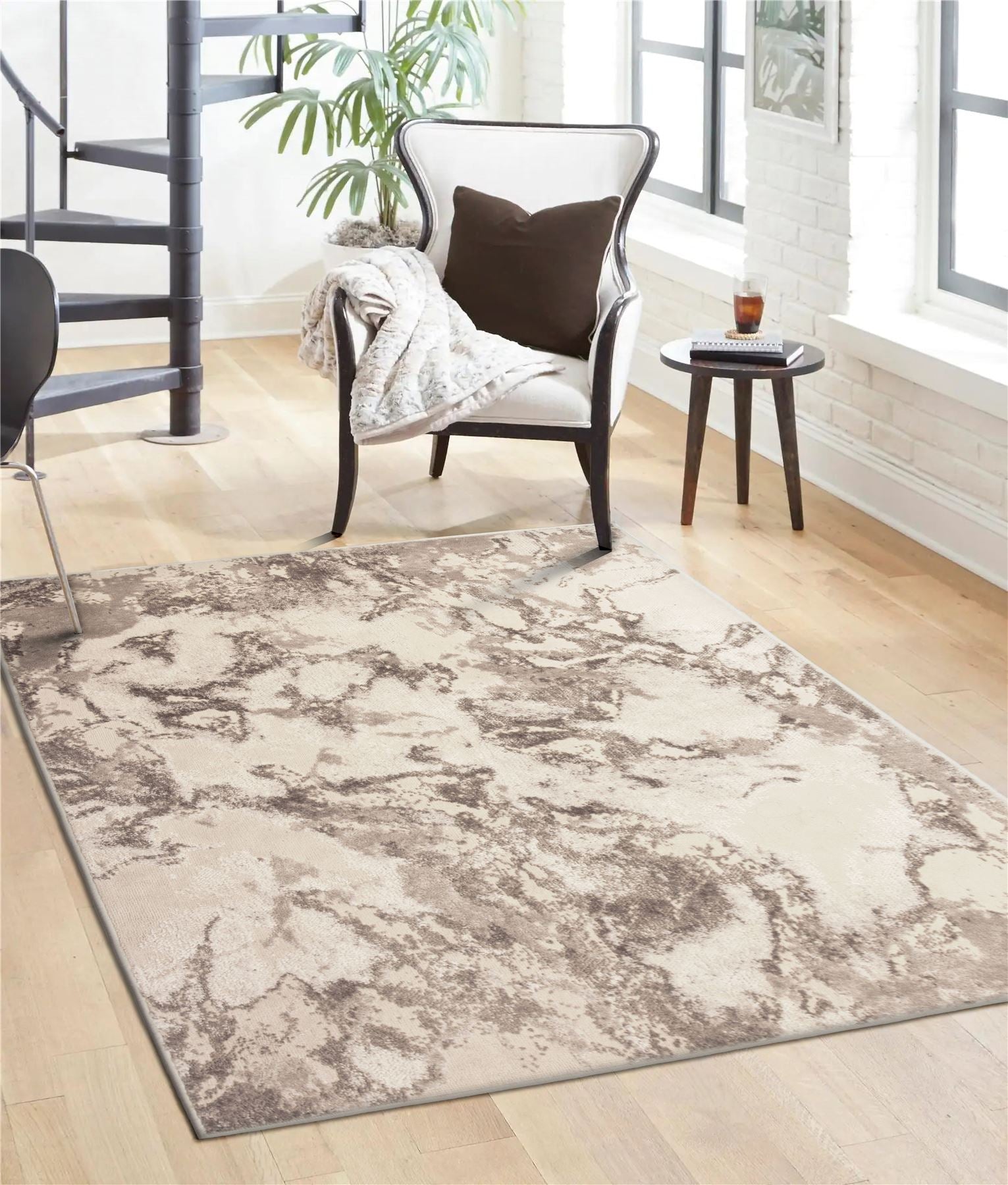 Muse Bahia Marble Grey Rug