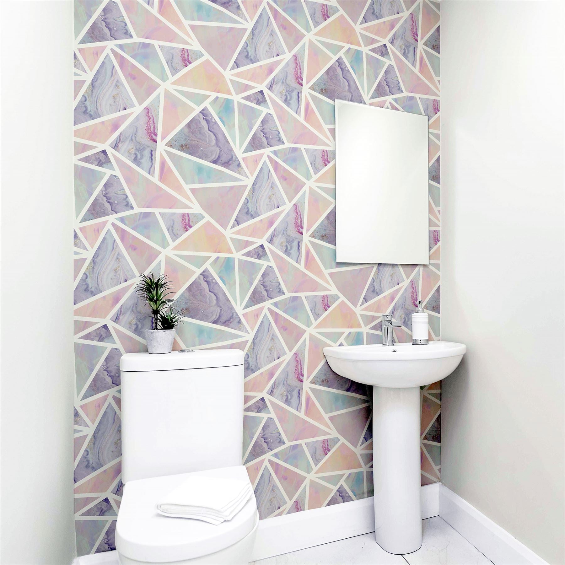 Pastel Geo Multi Wallpaper sw12