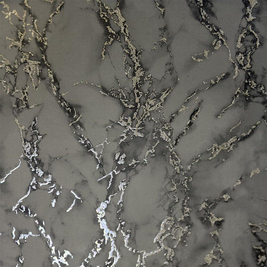 Carrara Marble Charcoal Wallpaper