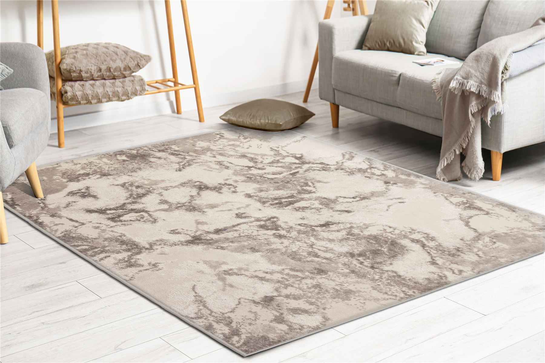 Muse Bahia Marble Grey Rug