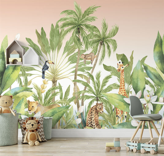 Jungle Time Mural 3 x 2.8m sw12