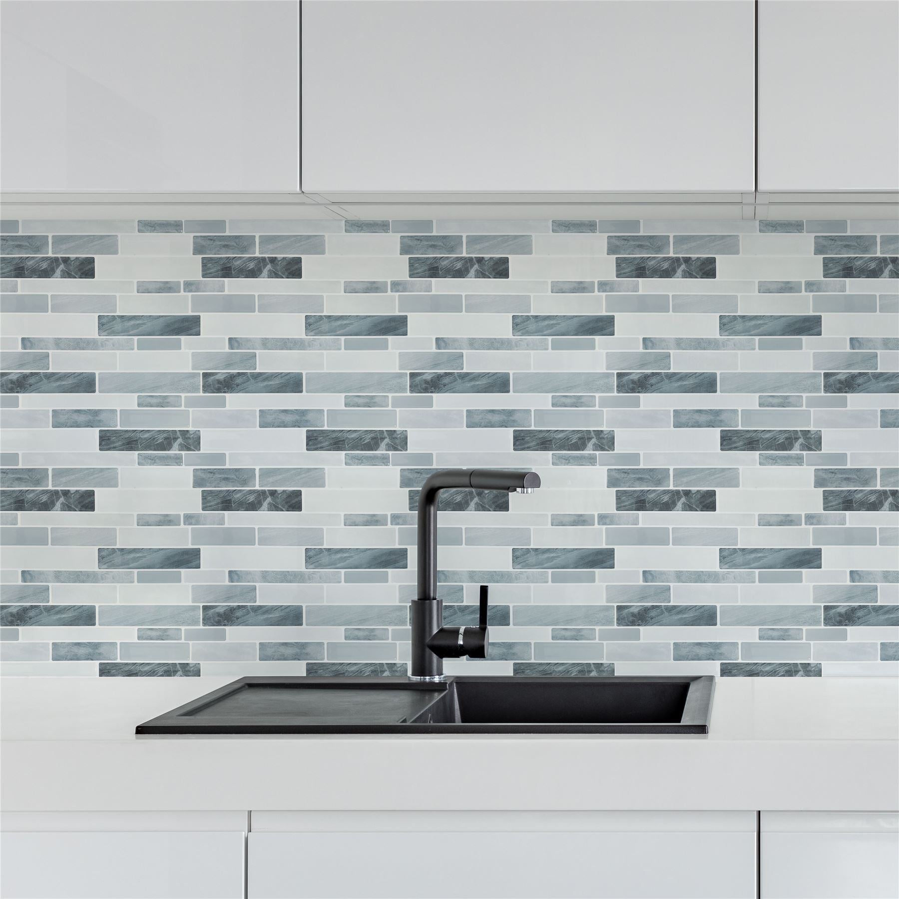 Wall Tile Slate 30.5x30.5cm Grey (5 Tiles Per Pack)