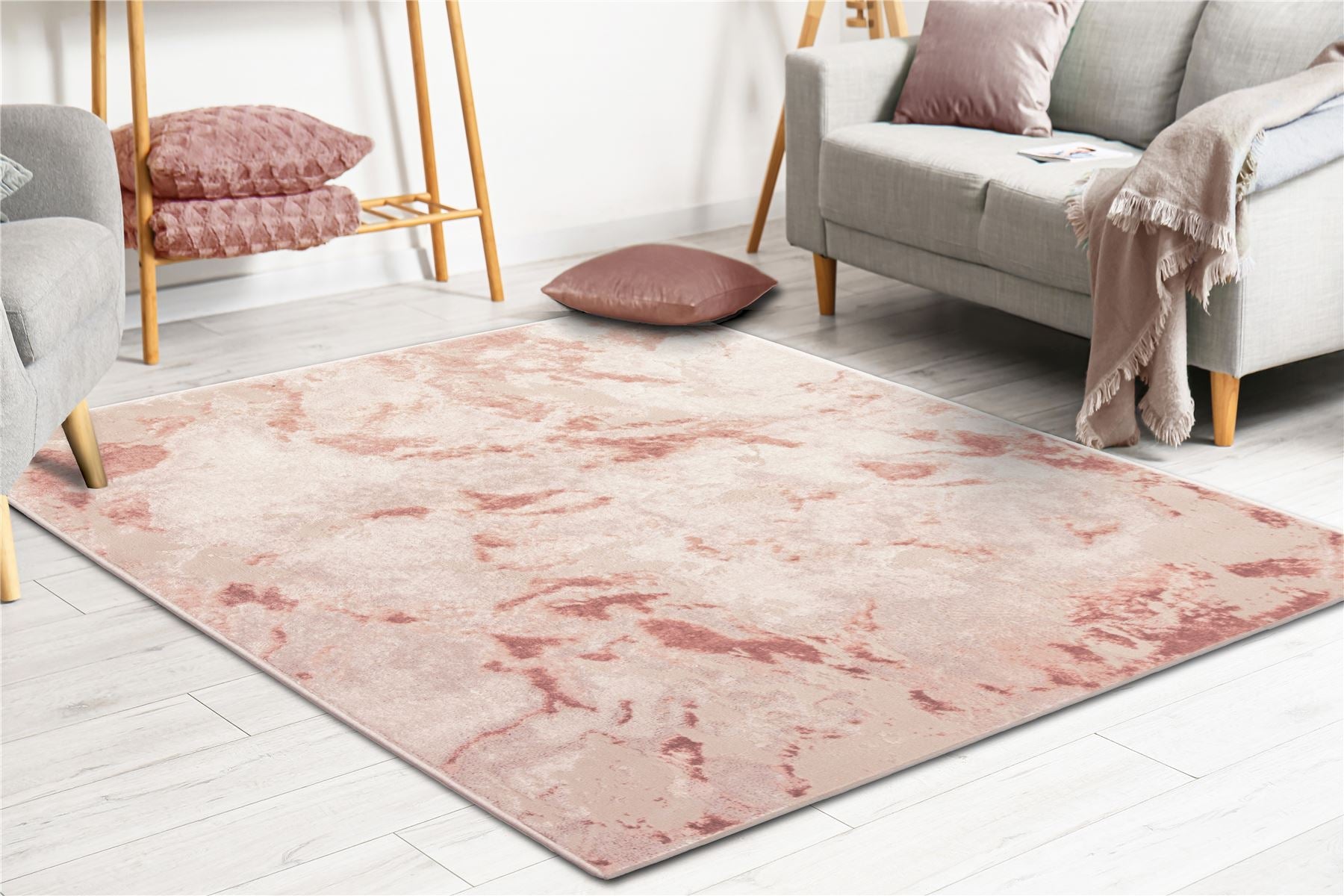 Muse Bahia Marble Pink Rug