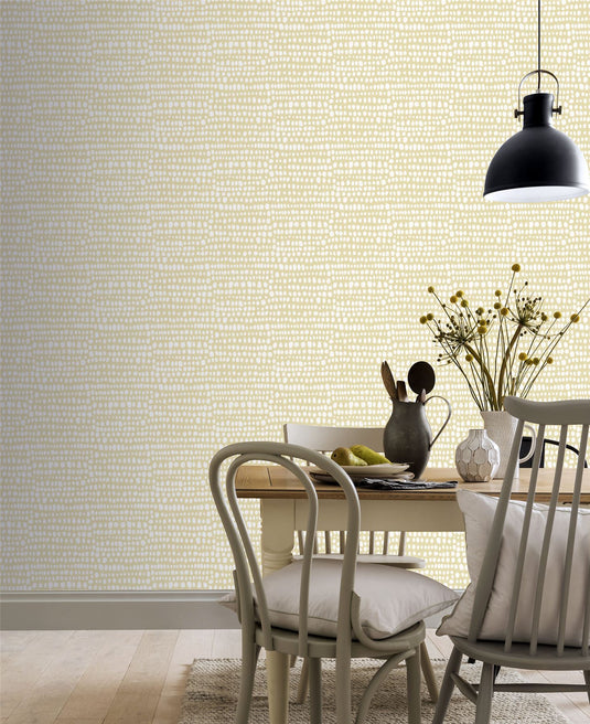 Artistick Tribal Ochre Wallpaper