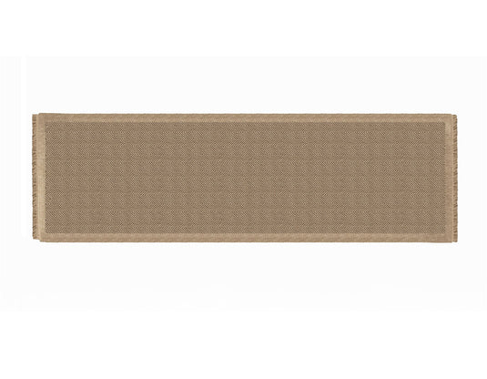 Jute Effect Herringbone 60 x 230cm Runner