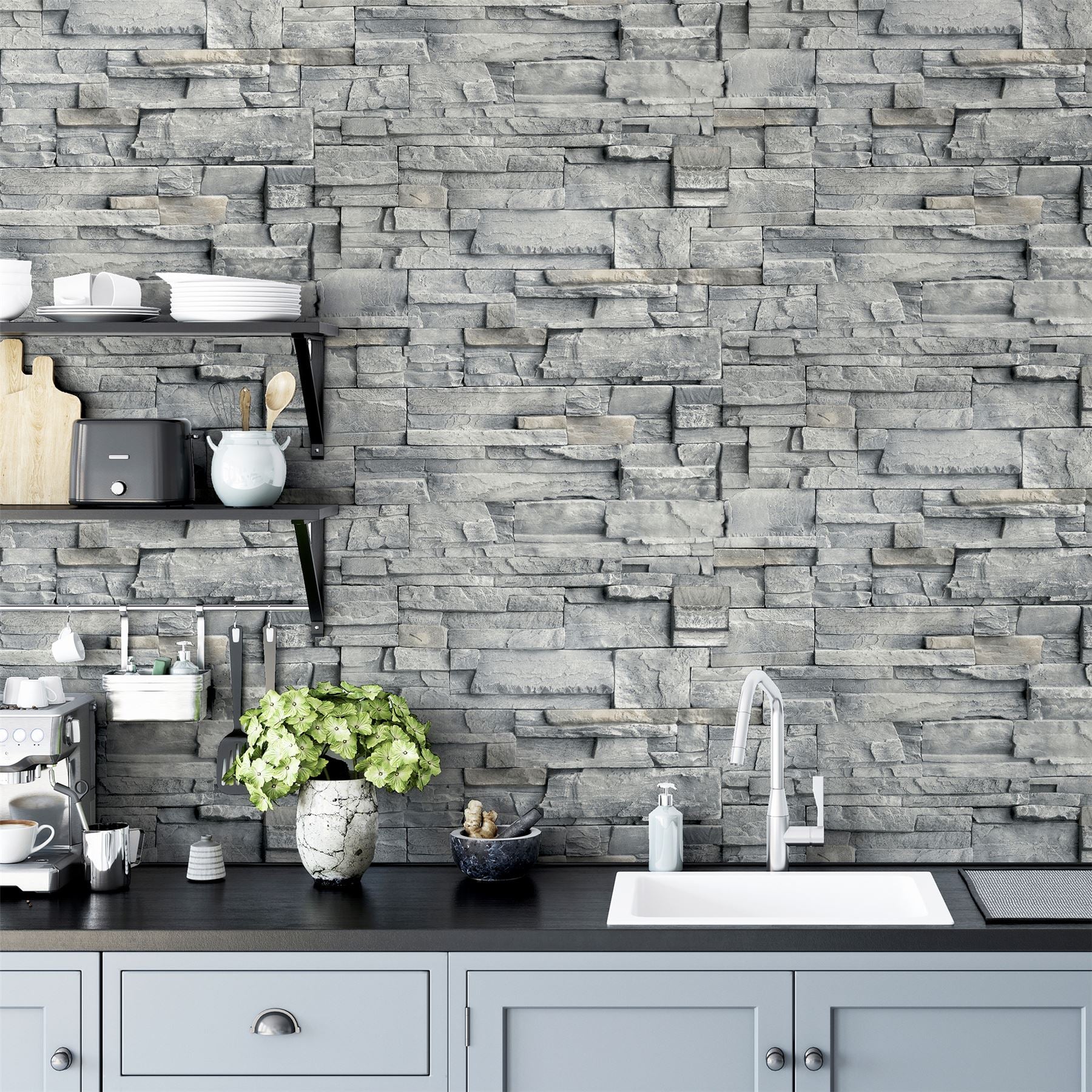 Slate Wall Grey
