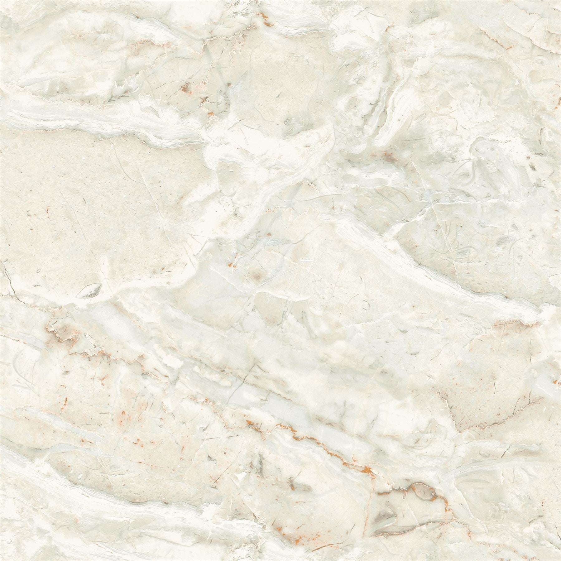 Paros Marble White/Gold Wallpaper