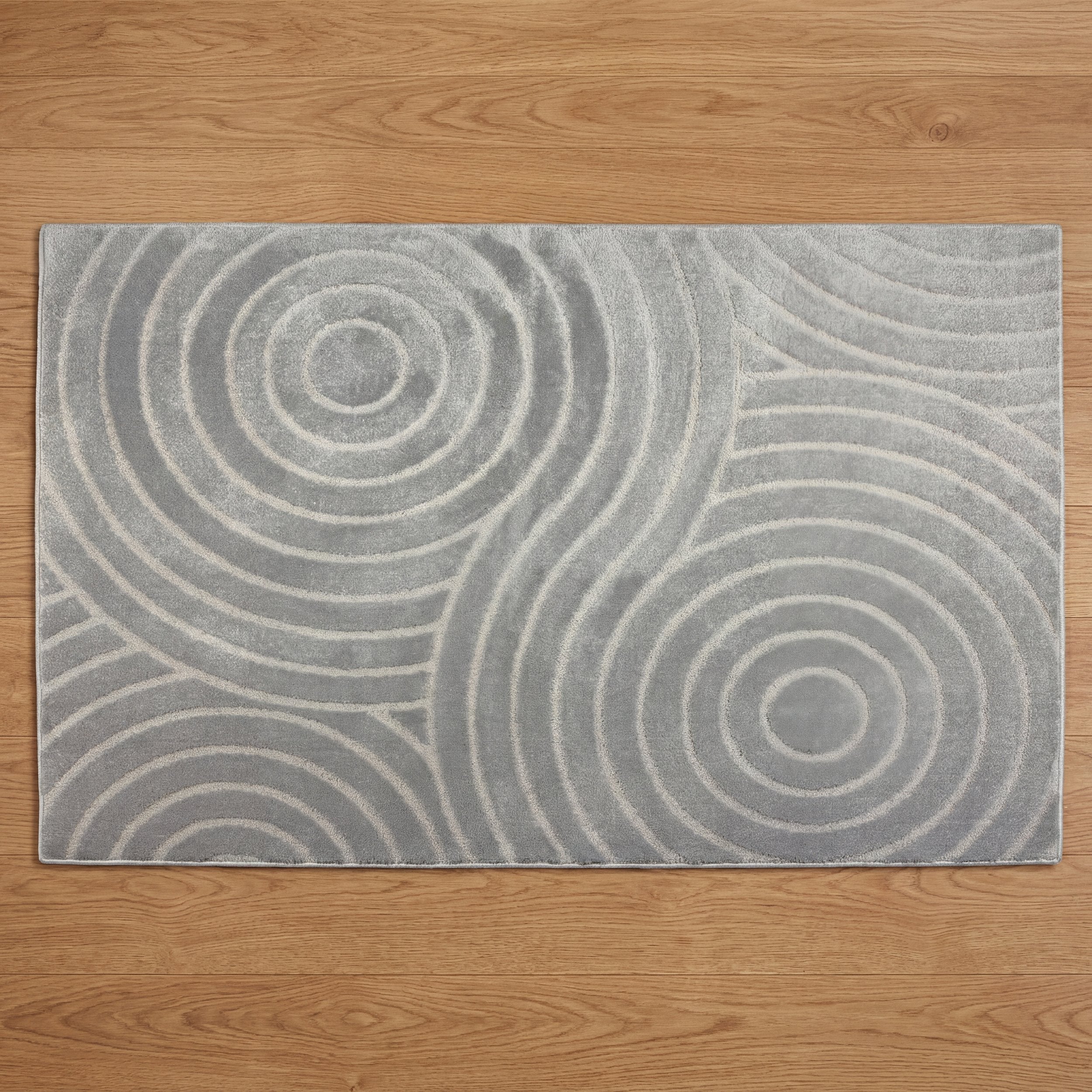 Rhythm Sculpt Grey Rug