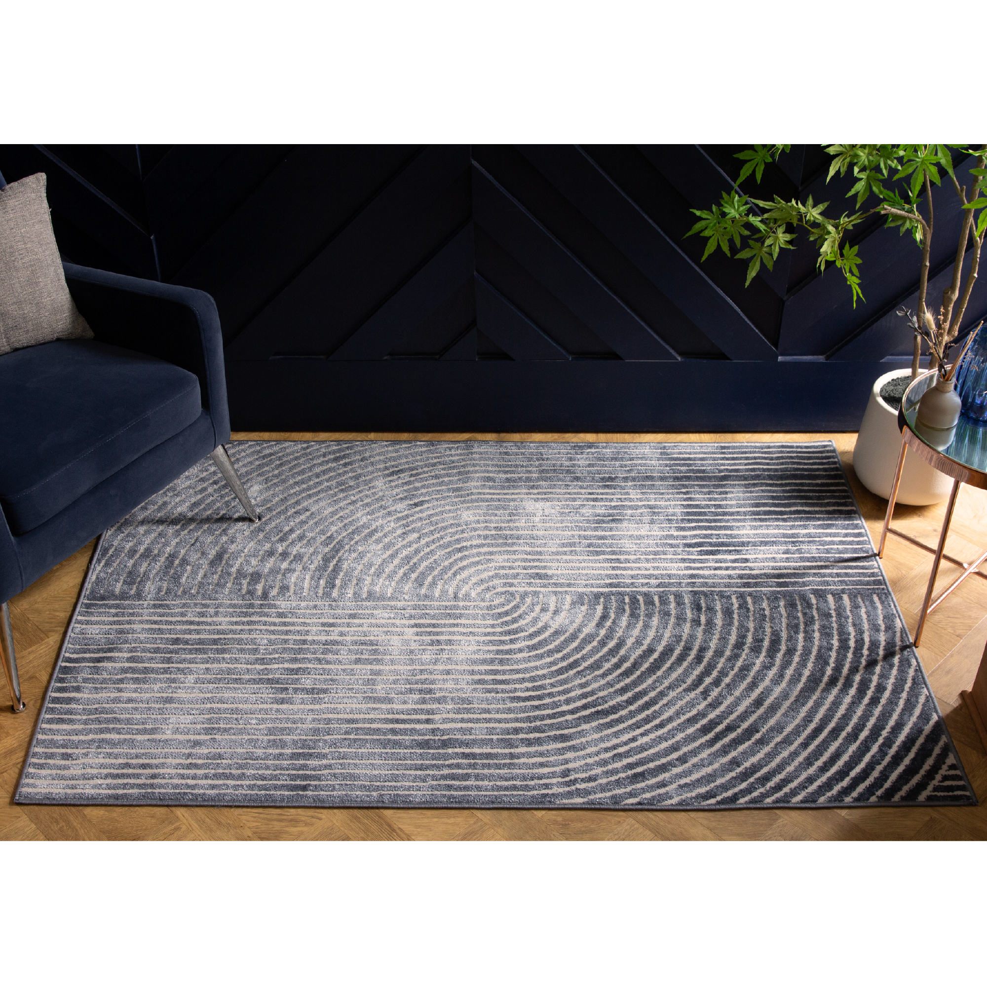 Muse Zen Navy Rug