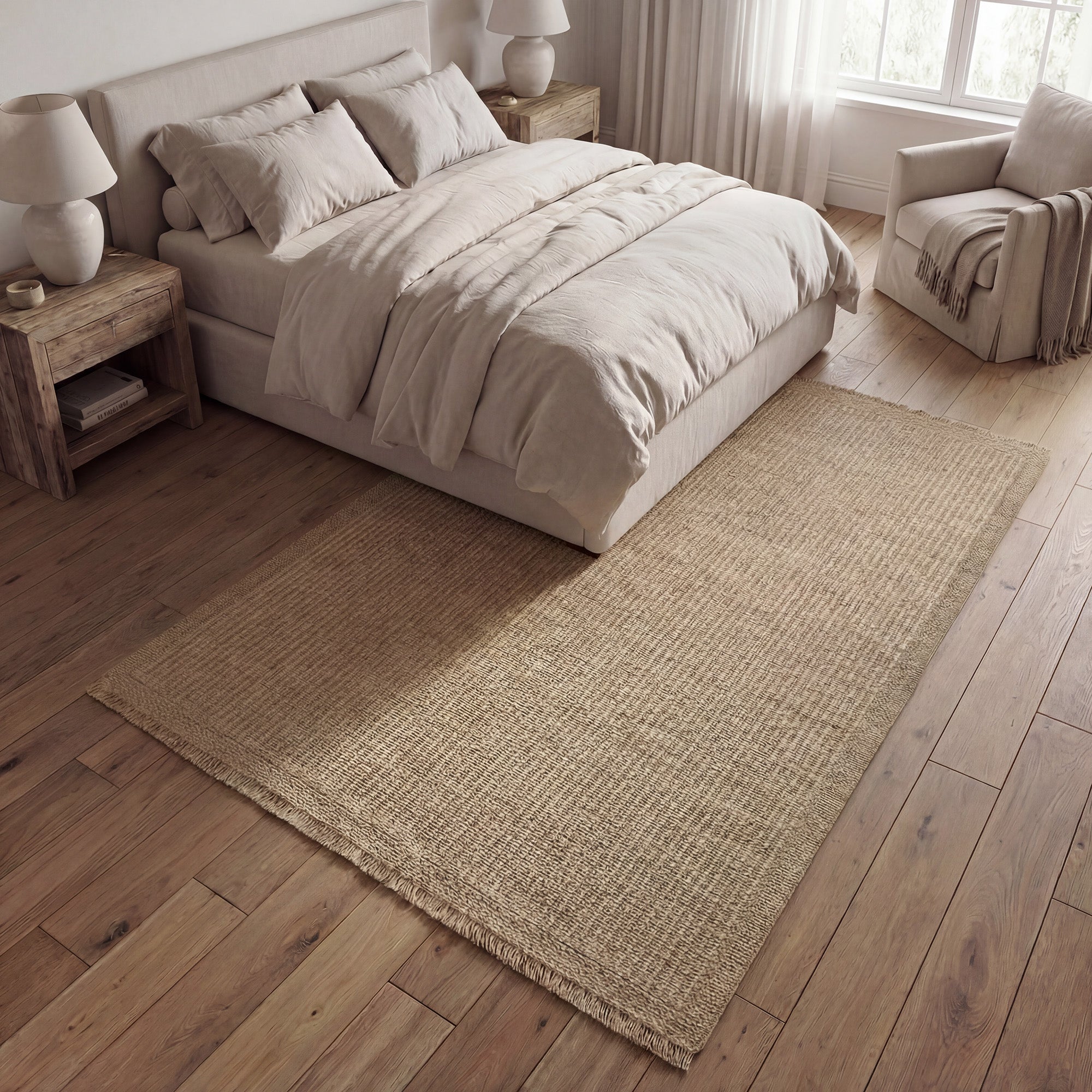 Jute Effect Twist Rug