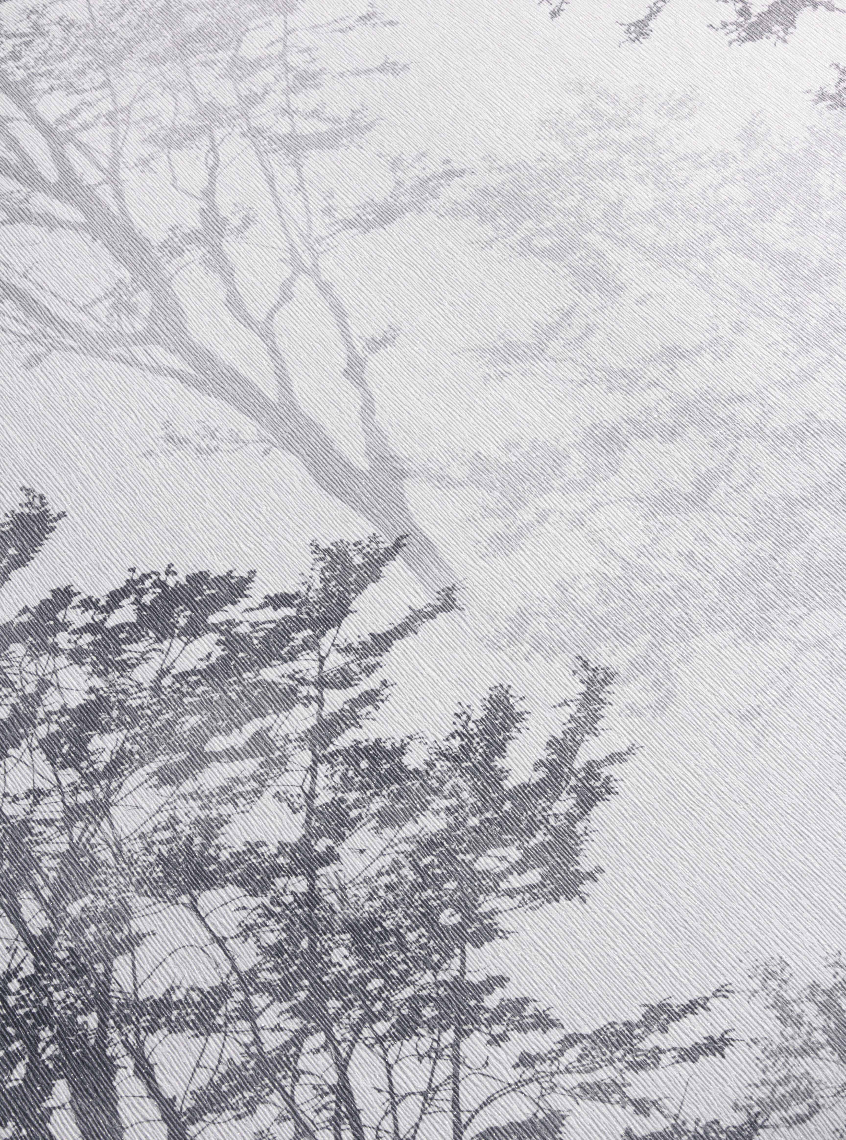 Wildwood Mono Wallpaper