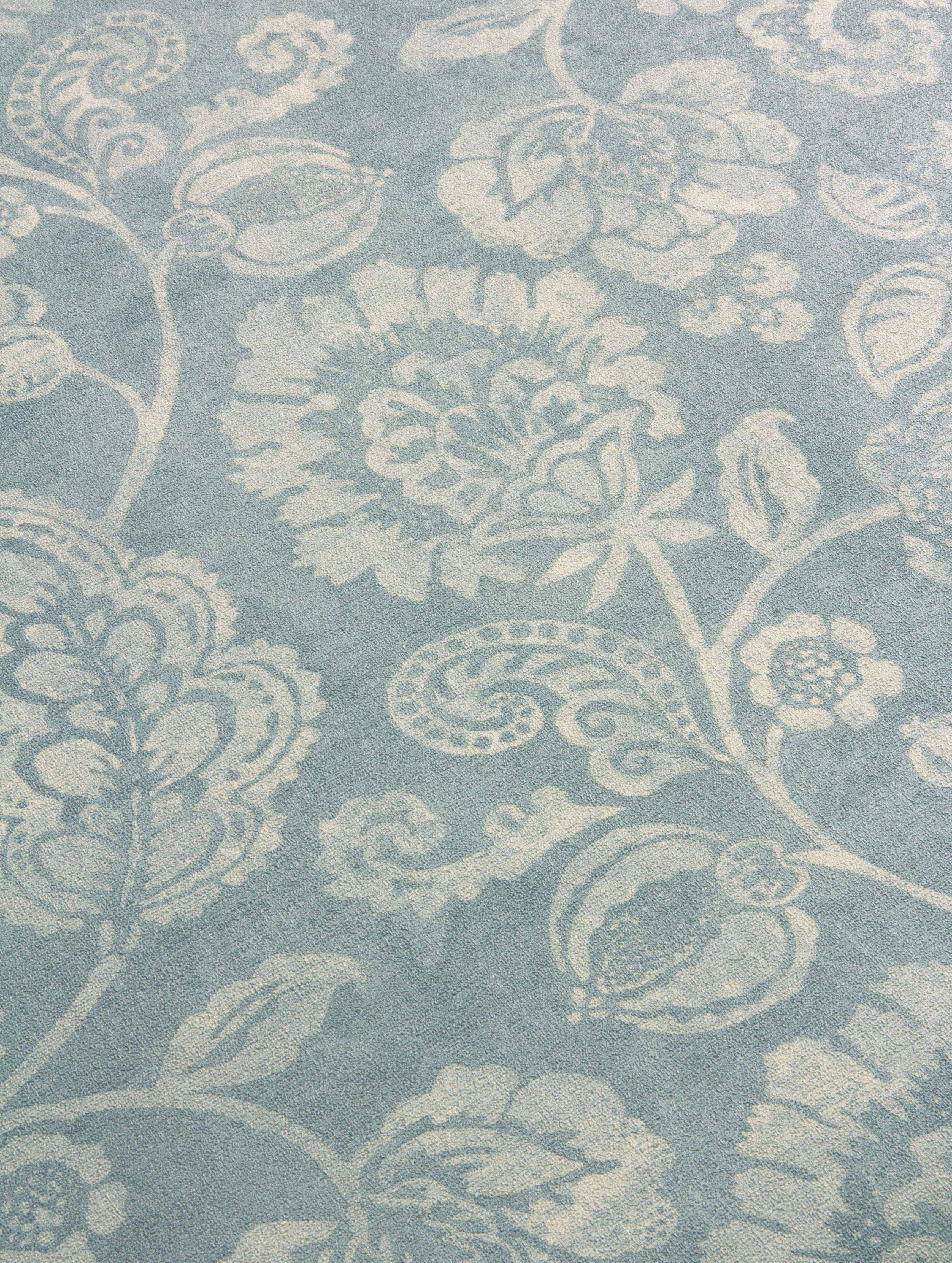 Heritage Trail Blue Wallpaper