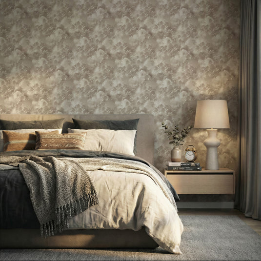 Vanilla Skies Neutral Wallpaper