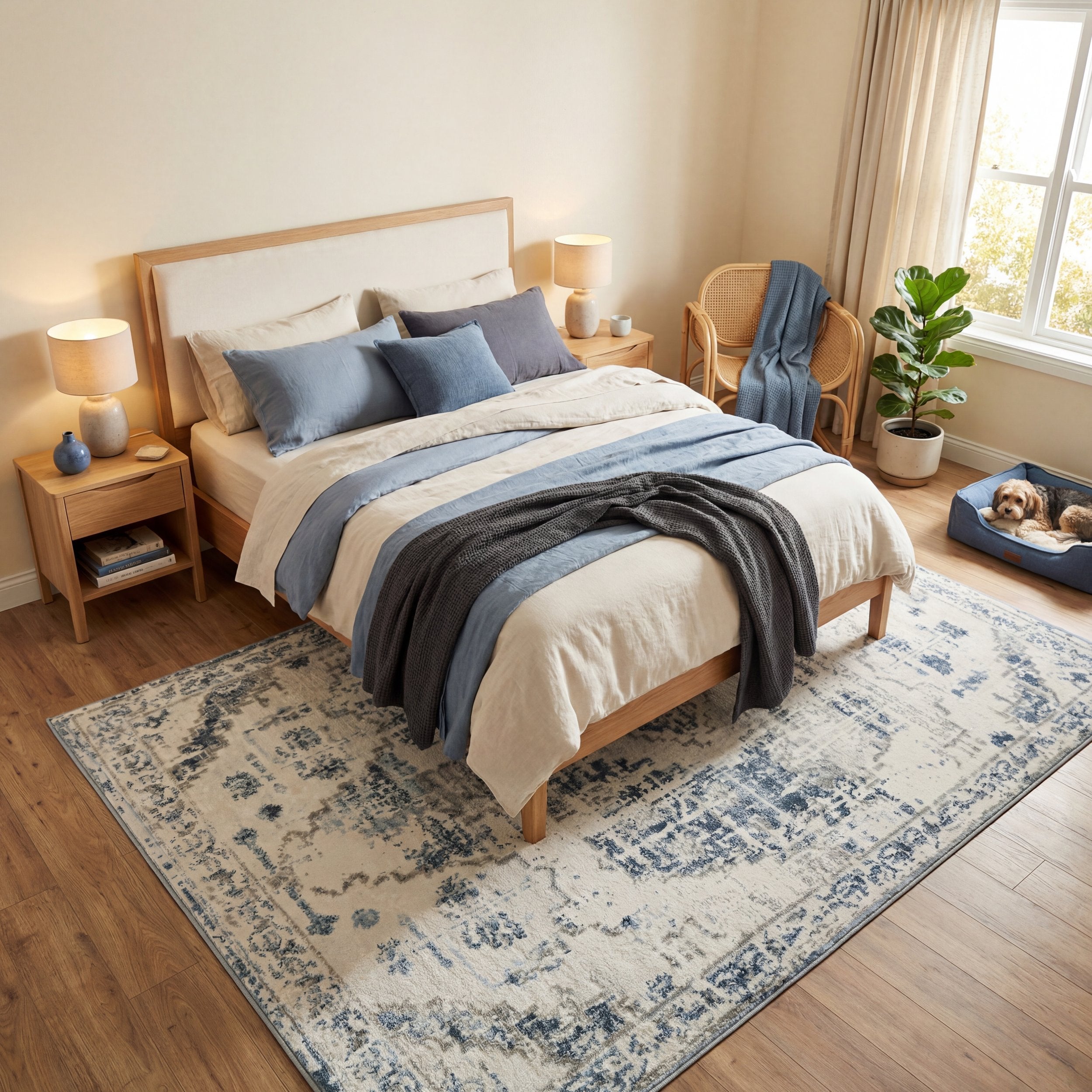 Muse Oriental Blue Rug
