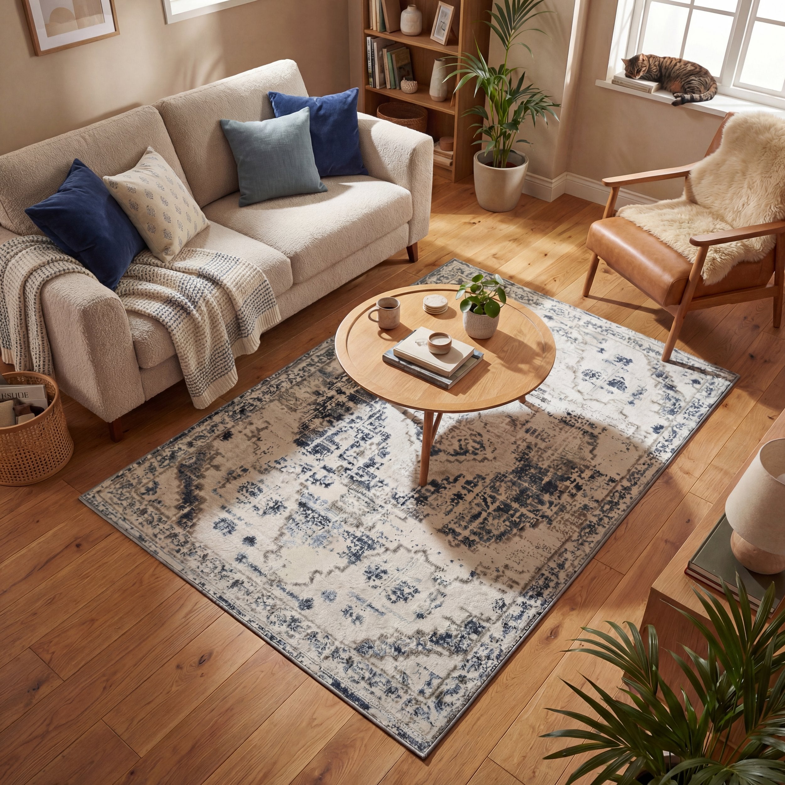 Muse Oriental Blue Rug