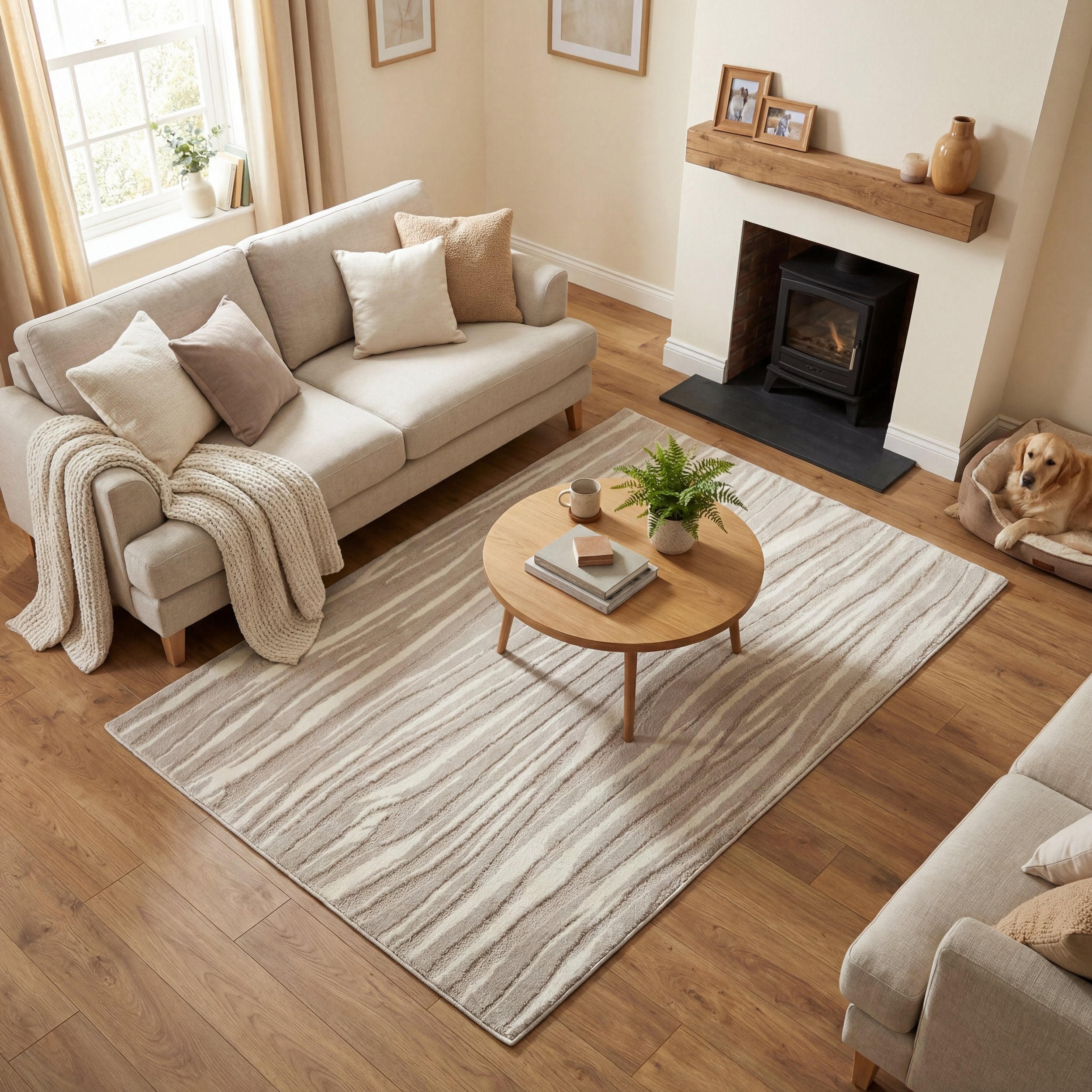 Rhythm Willow Natural Rug