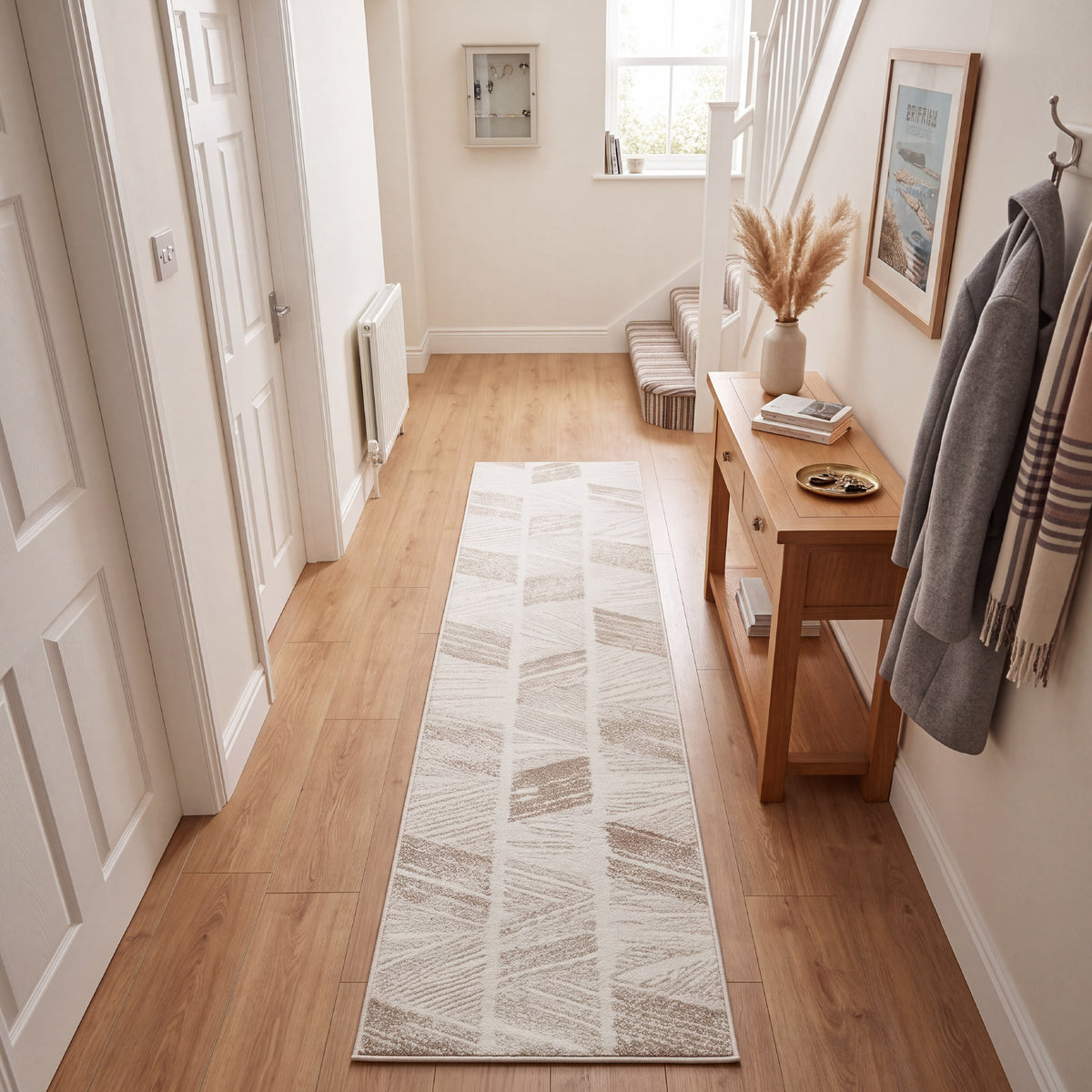 Muse Zig Zag Natural 60 x 230cm Runner