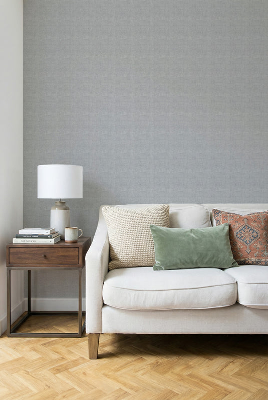 Country Plain Grey Wallpaper