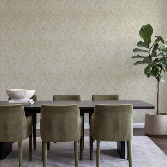 Marble Patina Soft Gold Wallpaper