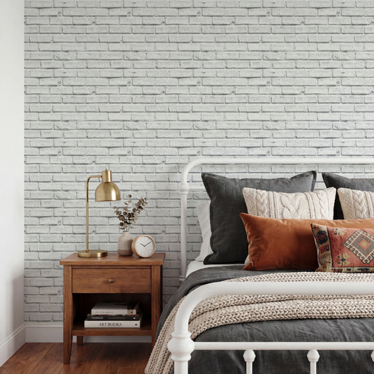 White Brick Wallpaper