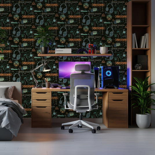 Gamer Multicolured Wallpaper