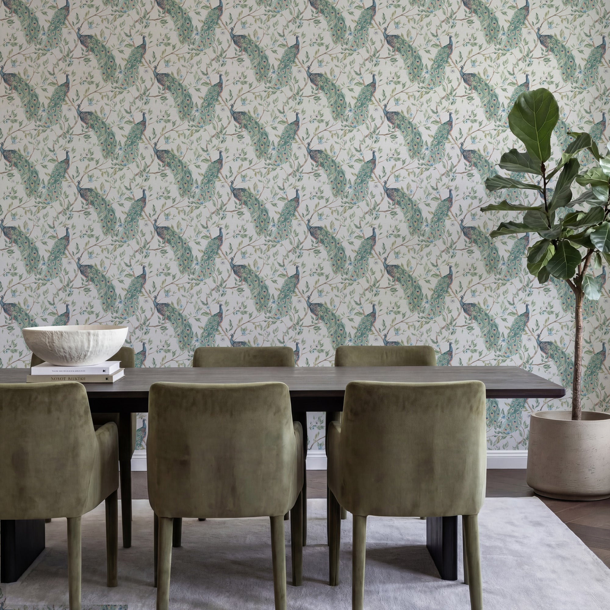 Keeka Bird Blue Wallpaper
