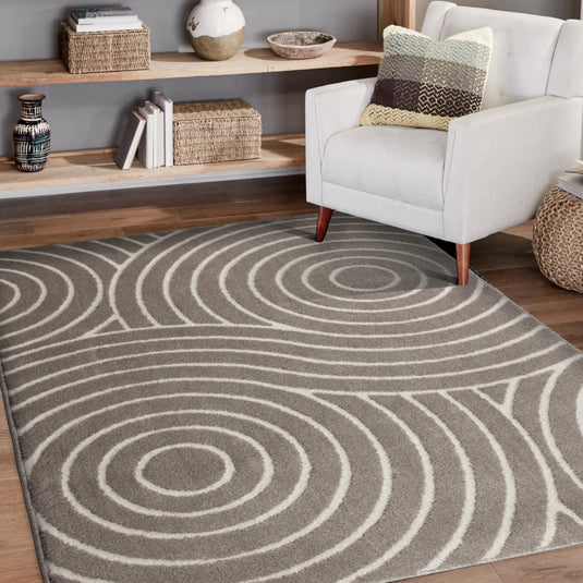 Rhythm Sculpt Natural Rug