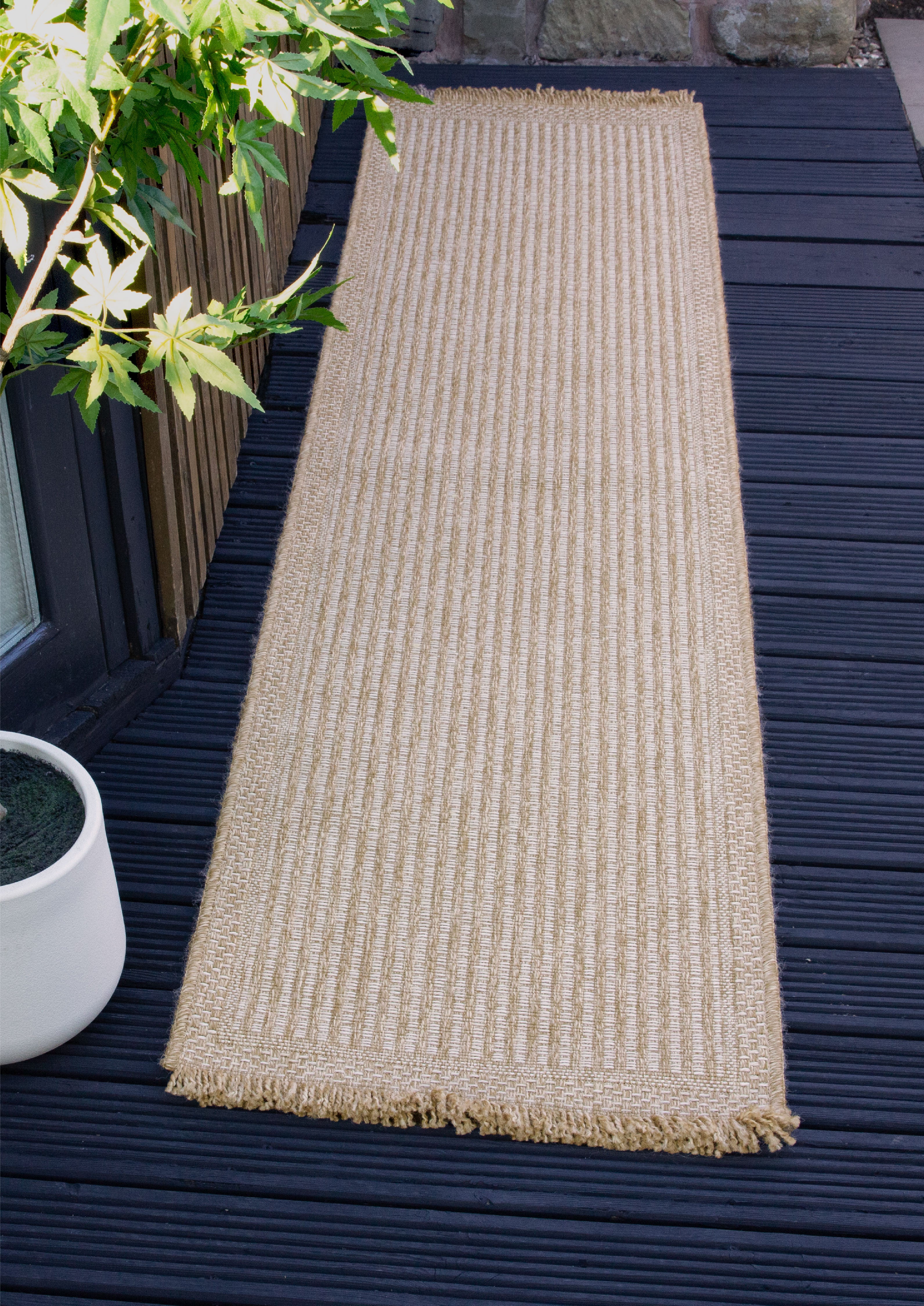 Jute Effect Weave 60 x 230cm Runner