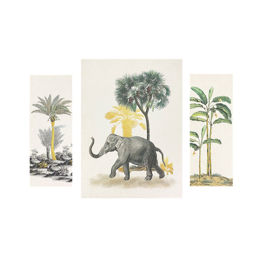 Arthouse Elephant 3 in 1 Canvas Set