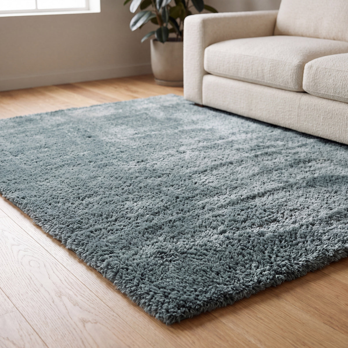 Arthouse Snuggle Soft Touch Teal Rug