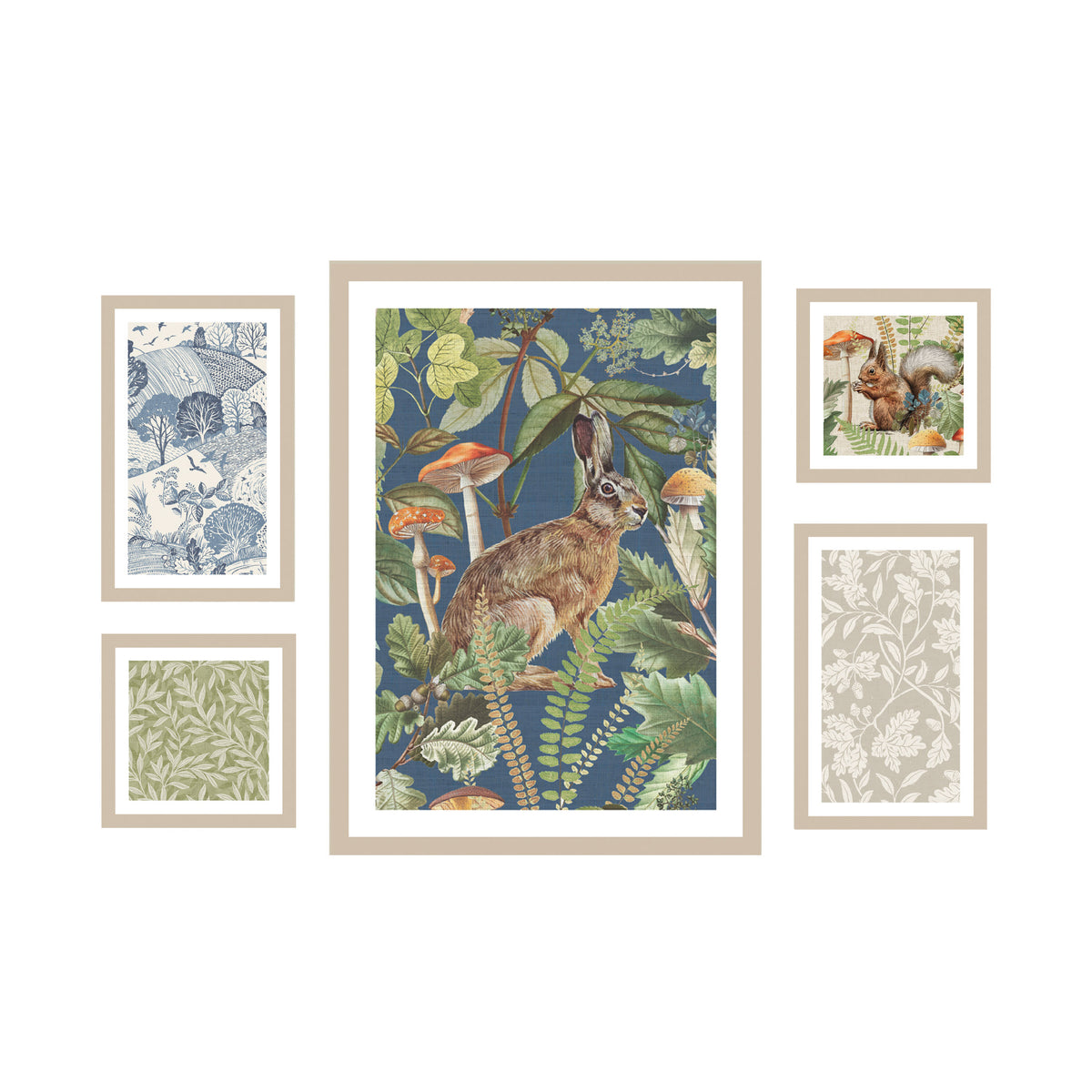 Arthouse Country 5 in 1 Canvas Set