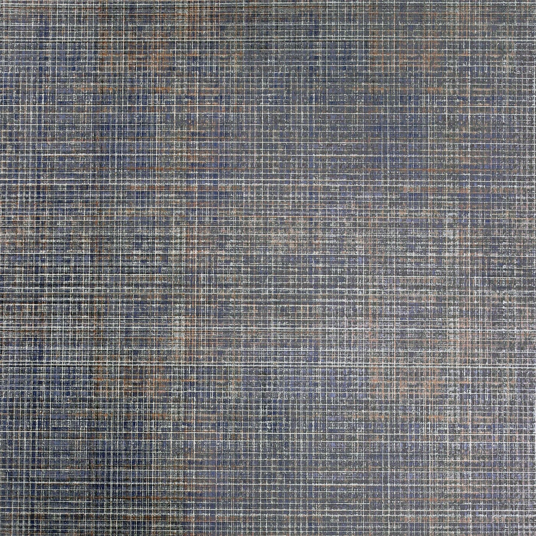 Country Tweed Navy Wallpaper