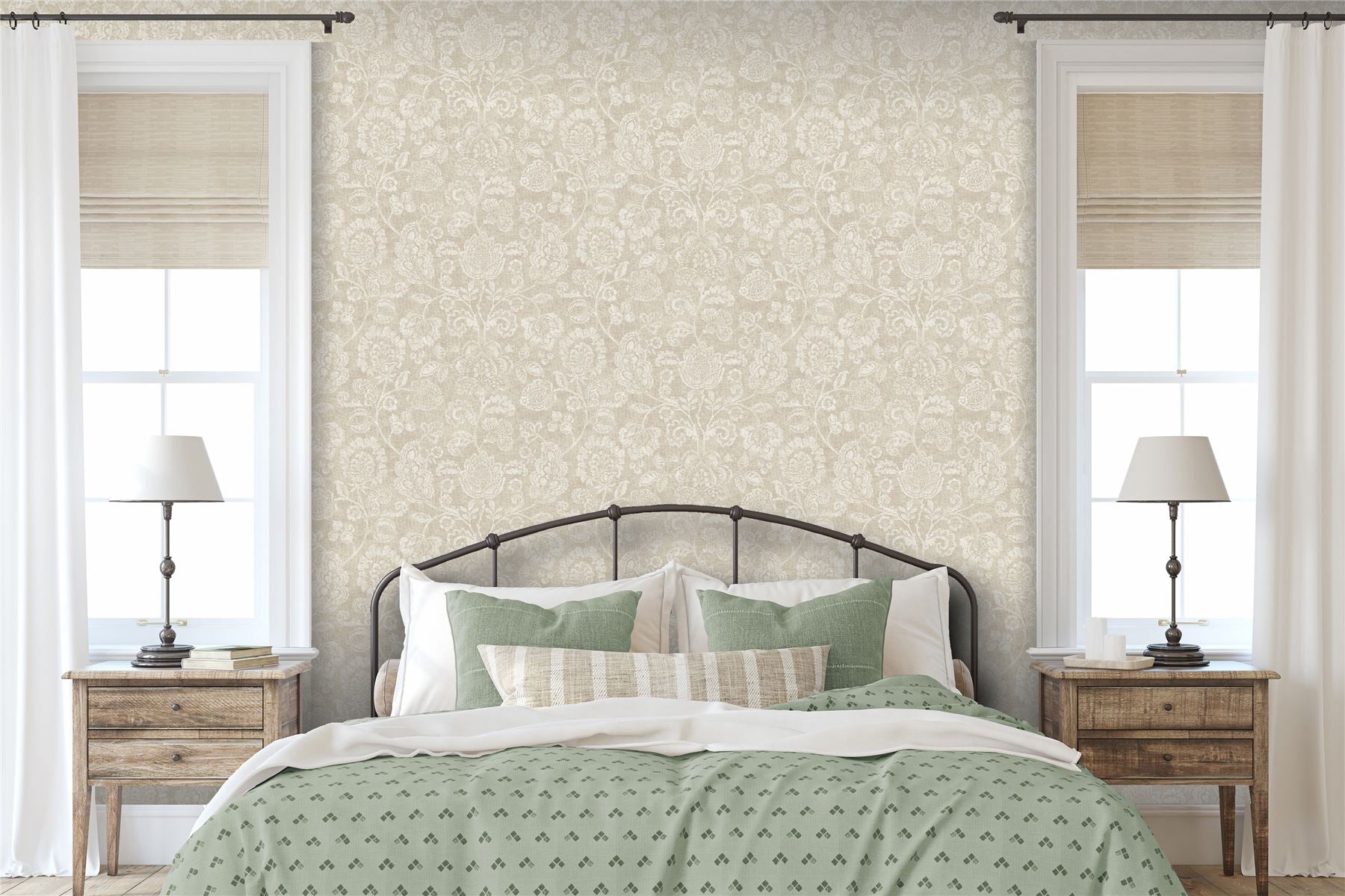 Heritage Trail Neutral Wallpaper