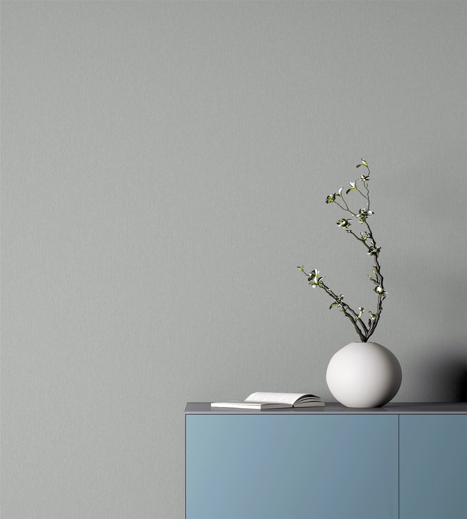 Barcelona Plain Grey Wallpaper