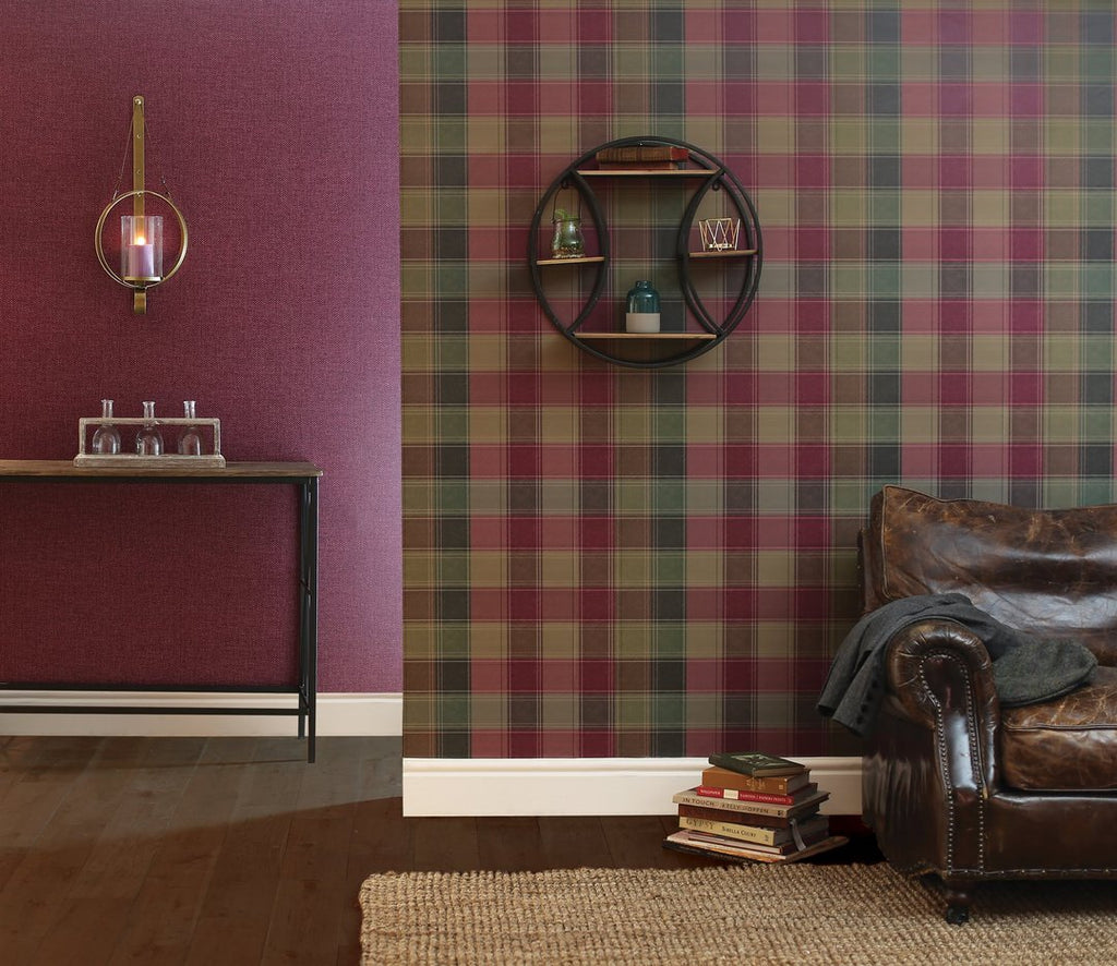 Create a cosy room with wallpaper