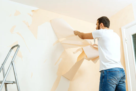 Step by step guide on how to remove wallpaper without a steamer