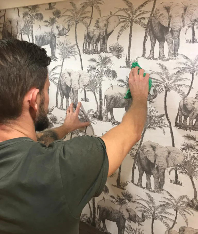 Keeping it clean: How to care for your wallpaper