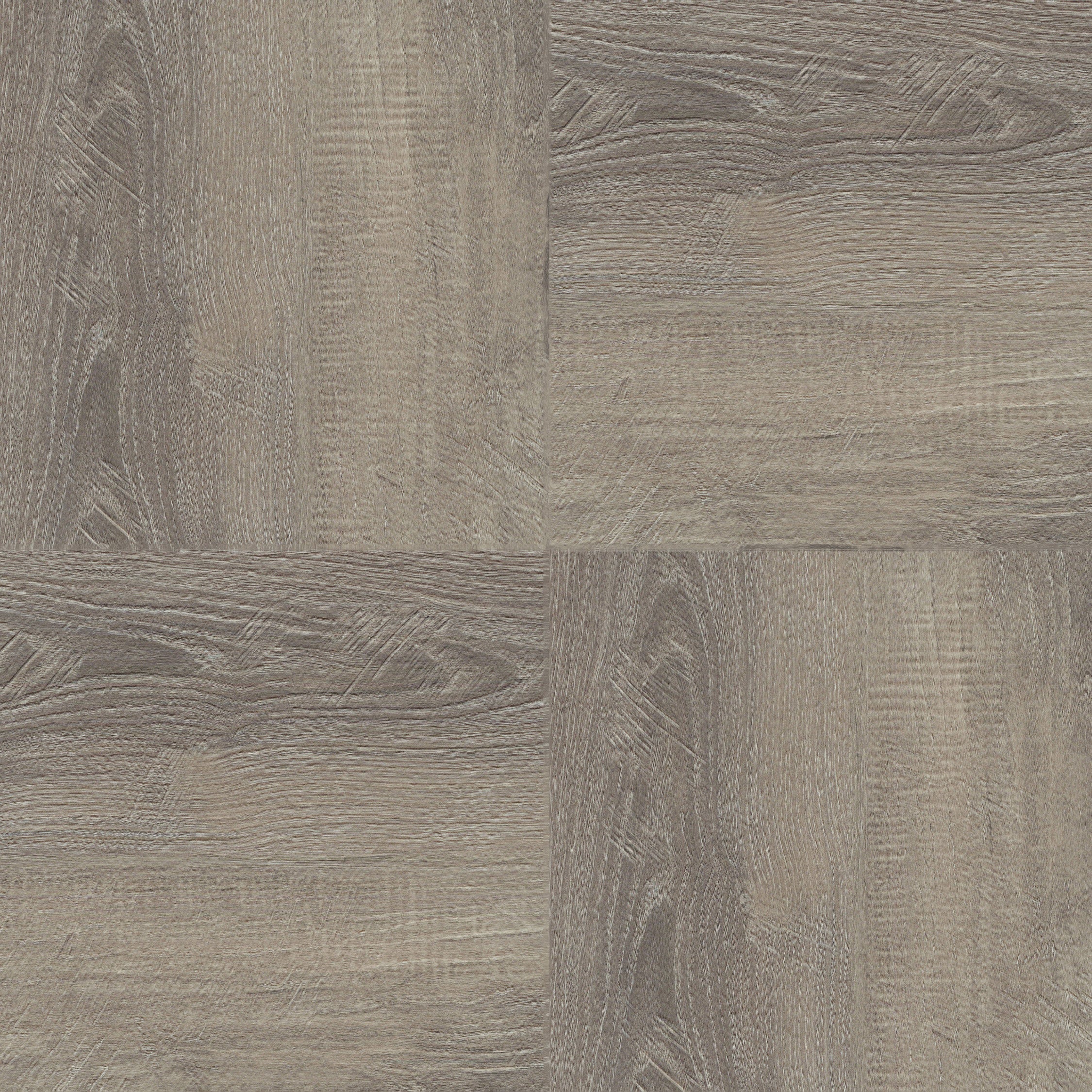 Floor Tile Wood 30.5x30.5cm Taupe (10 Tiles Per Pack)
