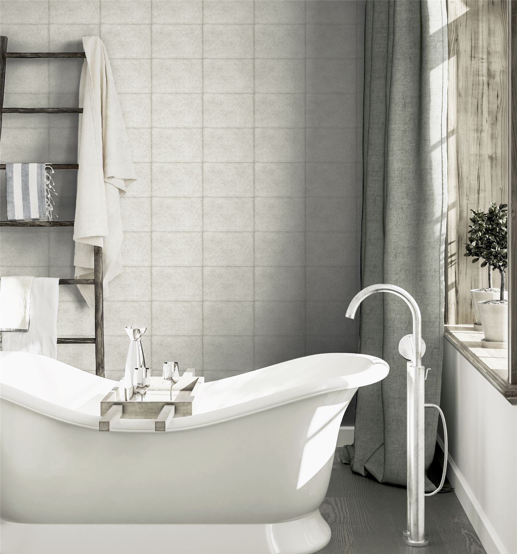 Urban Block Wallpaper