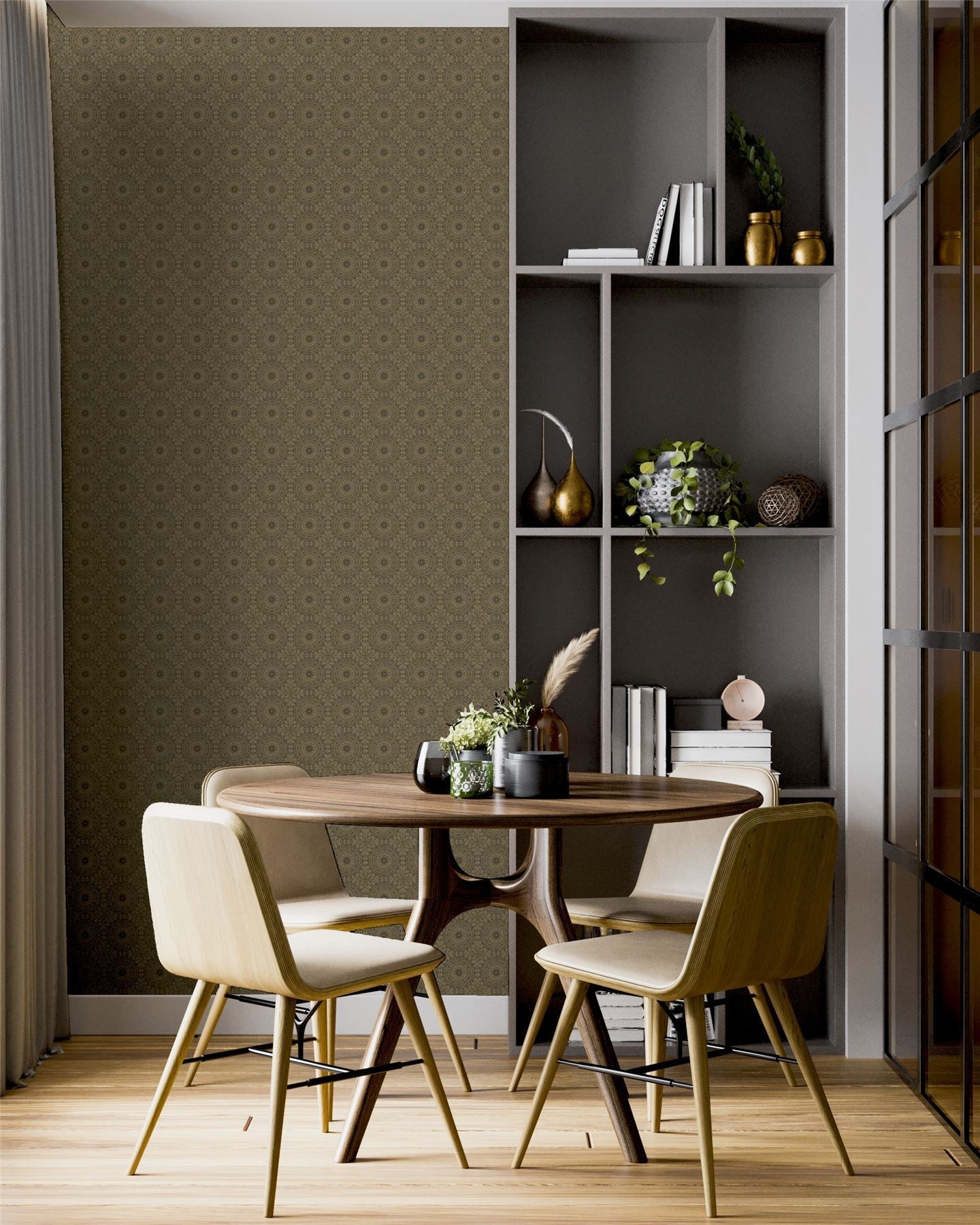 Symmetrical Chic Wallpaper